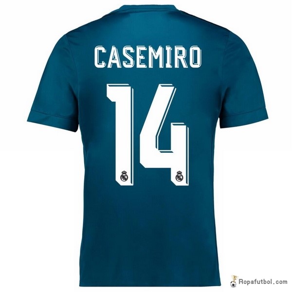 Camiseta Real Madrid Replica Tercera Ropa Casamiro 2017/18